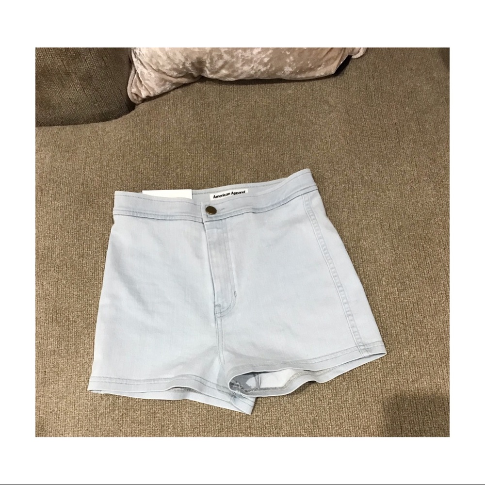 AMERICAN APPAREL - HIGH WAISTED SHORTS NWT 🏷